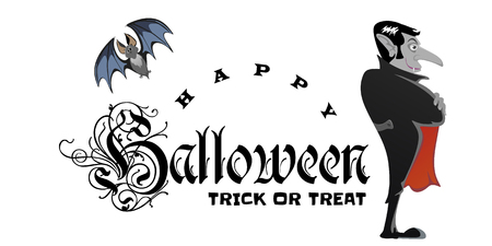 Halloween party invitation greeting cardのイラスト素材