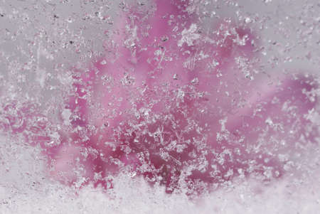 abstract snow backgroundの写真素材