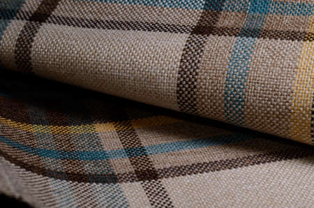 Bright collection of colorful velour textile samples. Fabric texture backgroundの写真素材