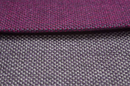 Bright collection of colorful gunny textile samples. Fabric texture backgroundの写真素材
