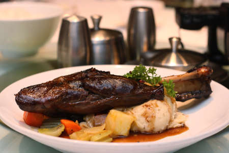 lamb chopsの写真素材