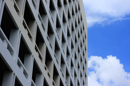 building with blue sky