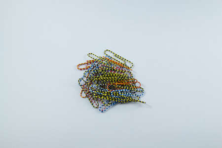 color paper clipsの写真素材