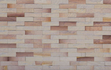 sand stone wall texture and background of decorateの写真素材