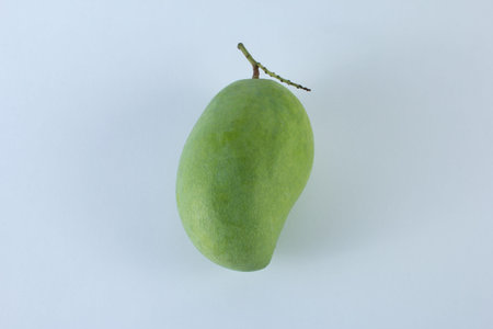 mangosteen on white background