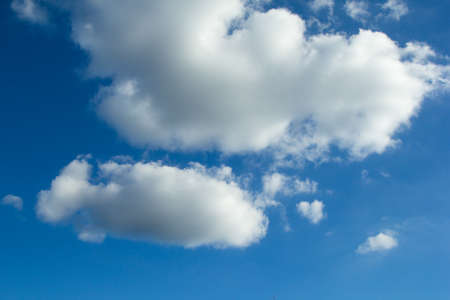 cloud and blue skyの写真素材