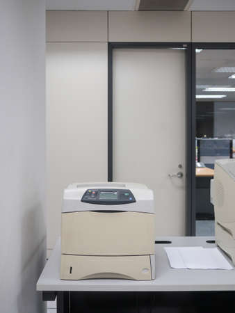 laser printer in officeの写真素材
