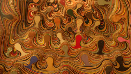 very beautiful color swirl pattern very beautiful Design art, Suitable for background images.のeditorial素材