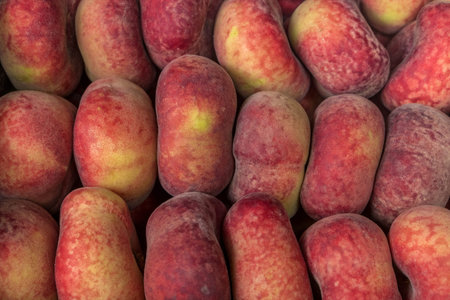 a lot of Pink Lady apple at market place.