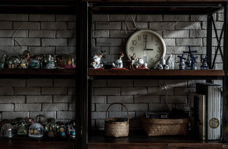 Bangkok, Thailand - 15 Dec 2019 : Souvenir and collectible objects from different cities of the...
