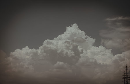 Dramatic sky with cloudy background at afternoon. Beautiful sky clouds, Sky with clouds weather...