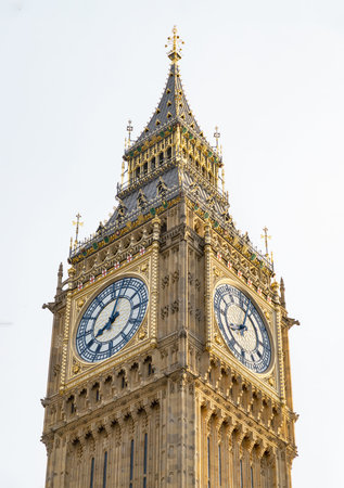 London, UK - May 31, 2025 - Big Ben is the nickname for the Great Bell of the clock, The tower...