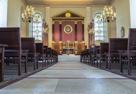 London, UK - May 13, 2025 - Affectionately known as 'the Actors' Church,' St Paulâ€™s in Covent...