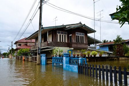 thailand flooding のeditorial素材