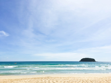 Beautiful sunset sky and calmの写真素材