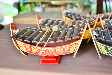 Children xylophone Thailand styleの写真素材