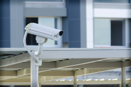 CCTV camera was installed in the corridor for observation in car park.
