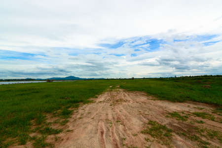 The sky at Cloud rainの写真素材