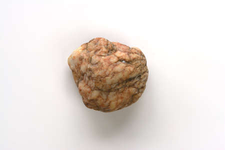 Stones on a white backgroundの写真素材