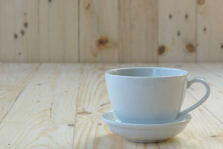 Coffee Cup on the Deskの写真素材