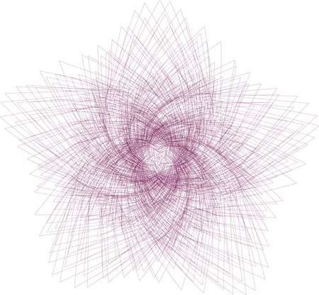 Vertical pattern of floral motif, doodles, stylized rosy, leaves, spirals, copy space