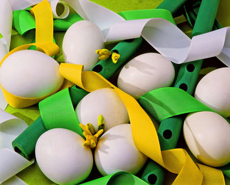 easter still lifeの写真素材