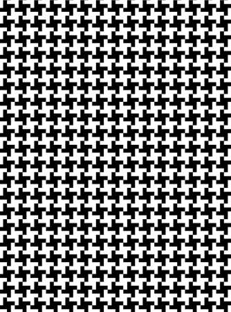 Black and white seamless patternの写真素材