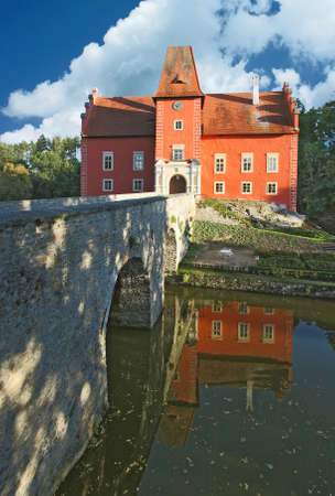 Czech Republic - Castle Cervena Lhota - Czech Republicのeditorial素材