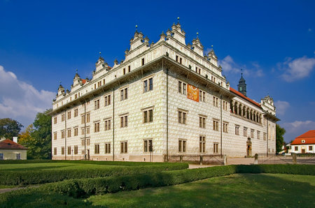 Litomysl castle UNESCO heritage monument - Czech republicのeditorial素材