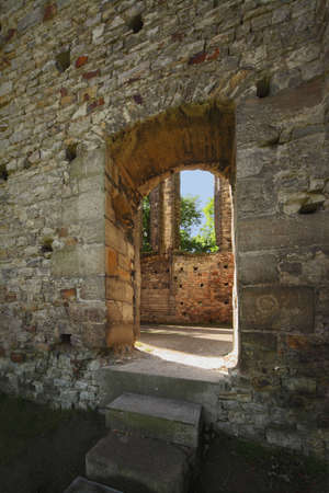 Uncompleted gothic church in Panensky Tynec with a very strong pozitive energy - Czech Republicの写真素材