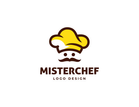 Illustration Vector Graphic of Mister chef Logo Design. Perfect to use for Food Companyのイラスト素材
