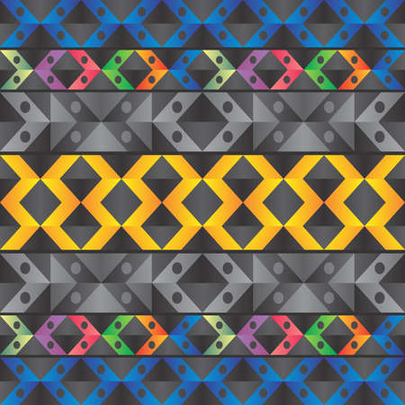 pattern art colorのイラスト素材