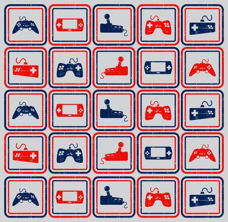 games icon setのイラスト素材