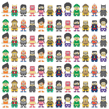 funny boy set pattern
