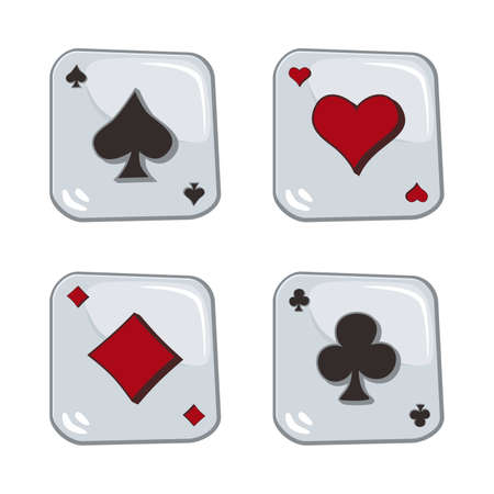 poker suitのイラスト素材