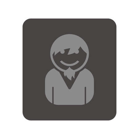 man avatar portraitのイラスト素材