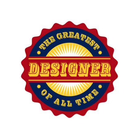 classic label designerのイラスト素材