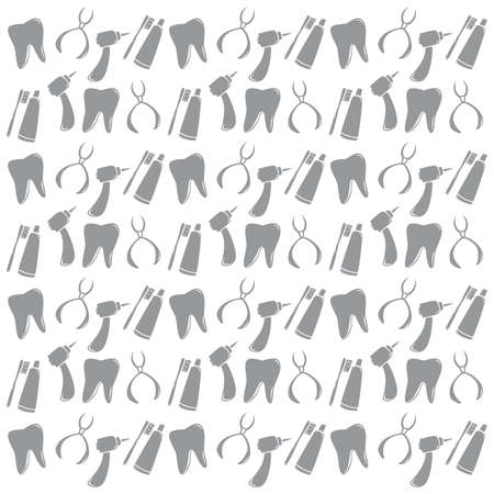 background pattern dentalのイラスト素材