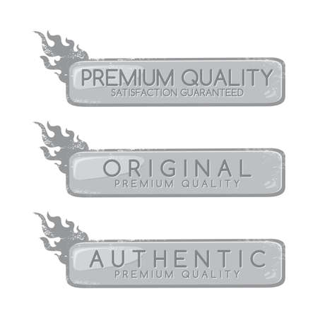 product button icon fireのイラスト素材