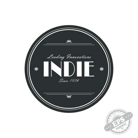 indie labelのイラスト素材