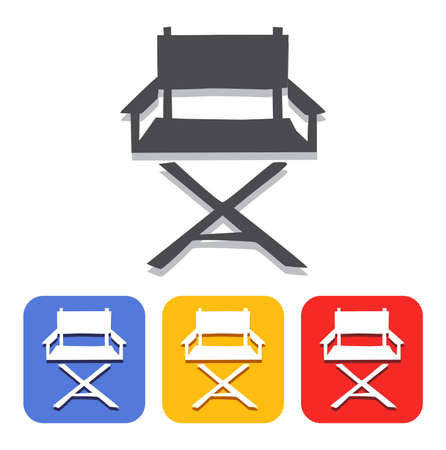 director movieのイラスト素材