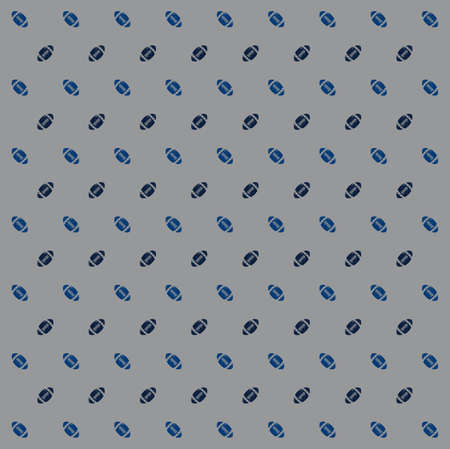 football patternのイラスト素材