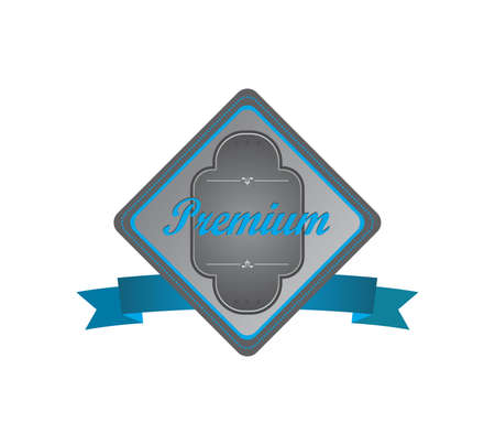 premium art badgeのイラスト素材