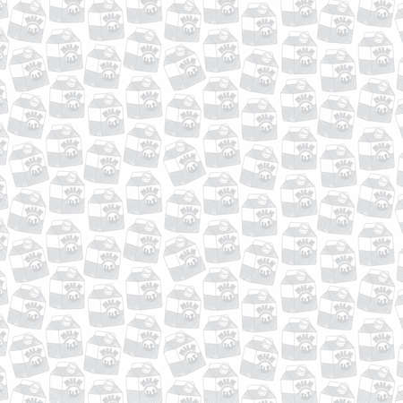 milk patternのイラスト素材