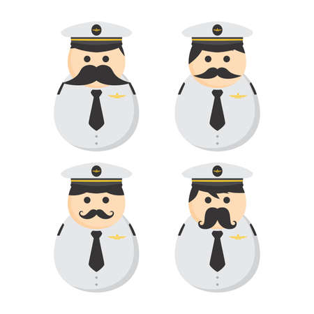 man profession avatar portrait pictureのイラスト素材