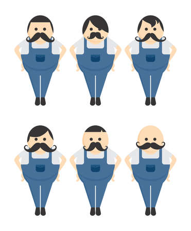 avatar portrait picture professionのイラスト素材