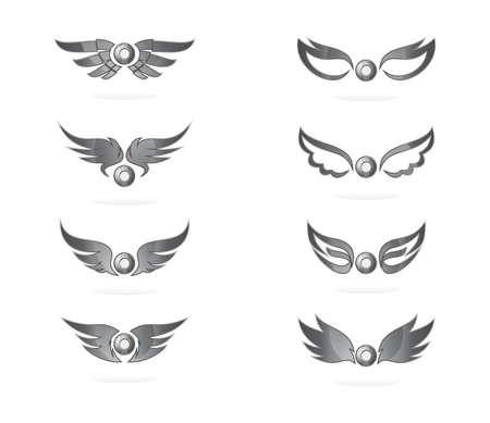 wing artのイラスト素材