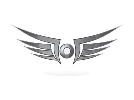 metal wingのイラスト素材