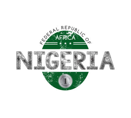 national emblem grunge themeのイラスト素材