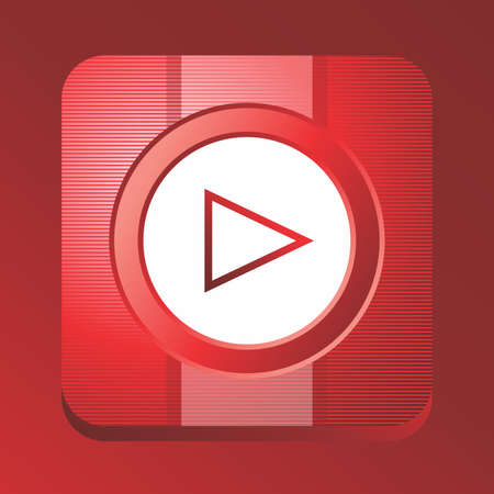 media buttonのイラスト素材